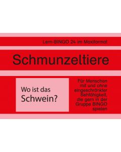 Lern-BINGO 24 Schmunzeltiere PDF