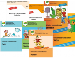 Einfache Lernstationen Deutsch PDF 