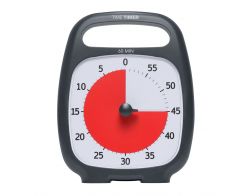 TimeTimer® PLUS schwarz 14 x 18 cm