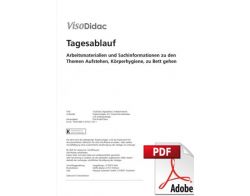 Tagesablauf Sprach- und Lesematerial PDF