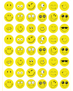 Belobigungsaufkleber "Smileys", 288 Stück 