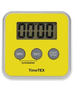 Zeitdauer-Uhr Digital compact, gelb