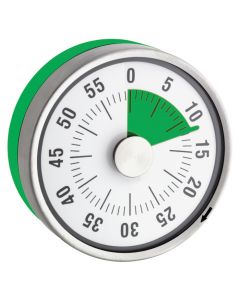 TimeTEX Zeitdauer Uhr grün Tischgrösse 78 mm ø