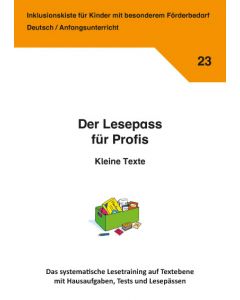 Lesepass für Profis Kleine Texte PDF