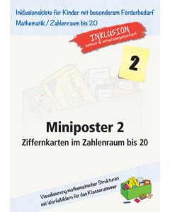 Miniposter 2: Ziffernkarten mit Würfelbildern bis 20 PDF