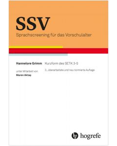 SSV 25 Protokollbogen 3;0-3;11