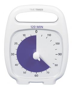 TimeTimer® PLUS weiss 120 Minuten